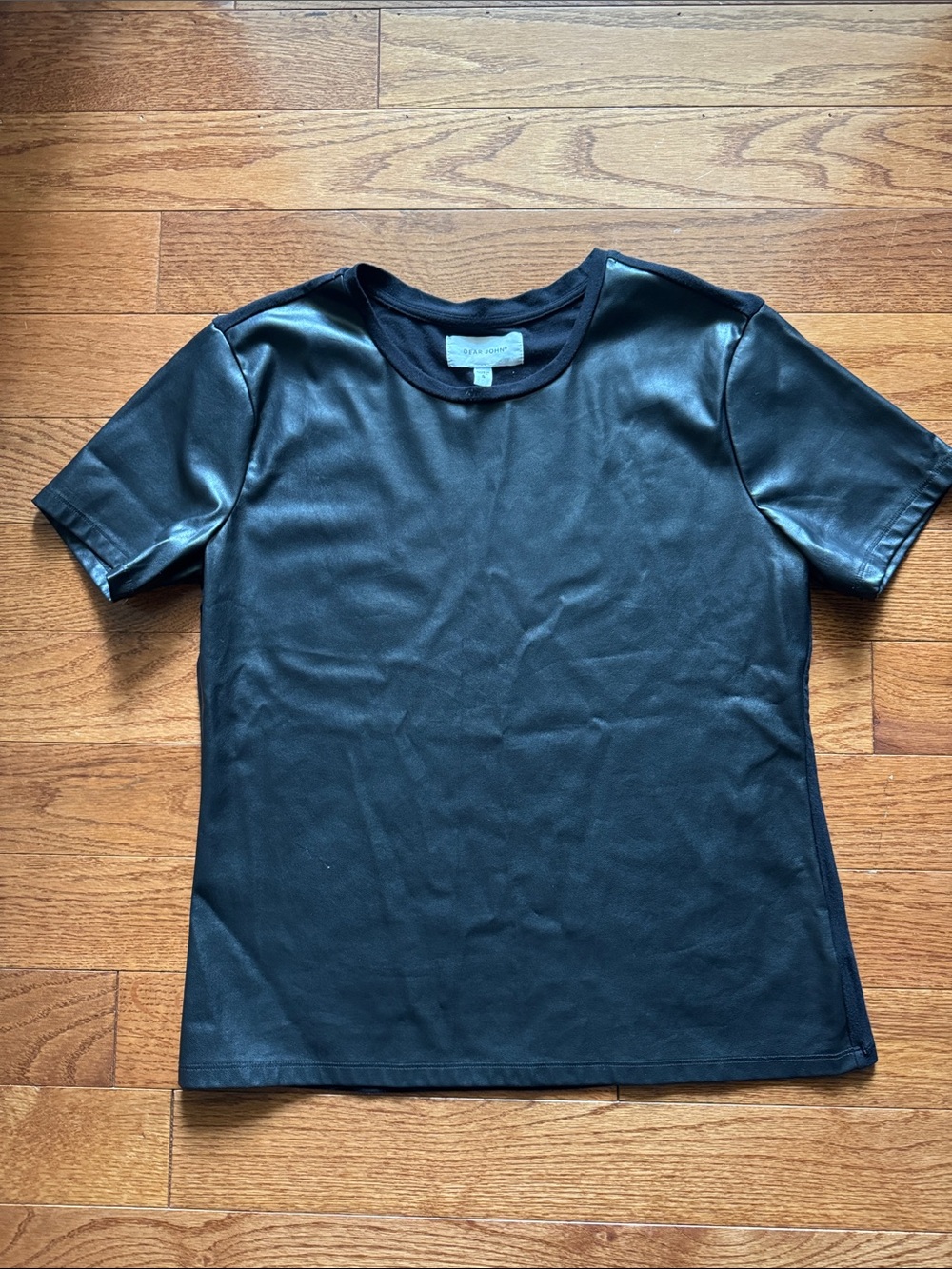 Dear John Black Crewneck Tee